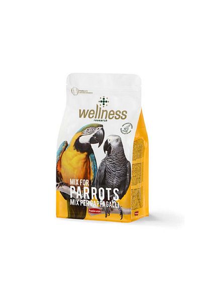 Padovan Wellness Parrots Mix Complete Bird Feed - 750g