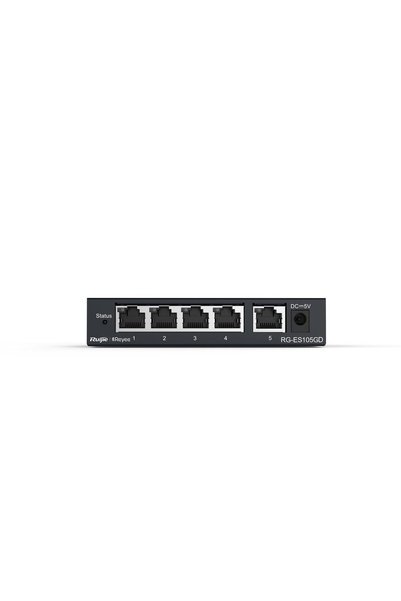 Universal Ruijie-Reyee RG-ES105GD 5 Port 10-100-1000 Mbps Gbit Unmanageable S...