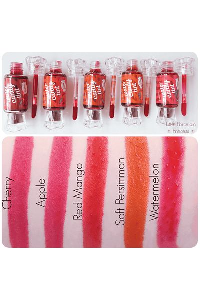 THE SAEM Lip gloss, The Saem, Saemmul Water Candy Tint, 5g #01 Cherry