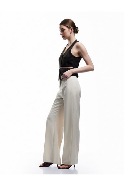 Koton Modal Fabric Blend Wide Leg Palazzo Pants
