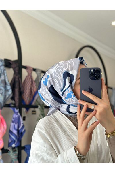 MONOOR Lavinya Pattern Cotton Soft Scarf