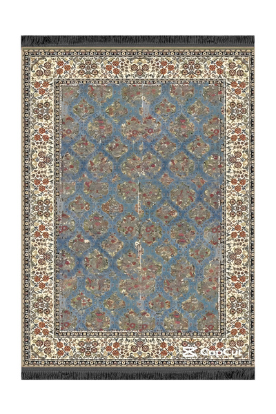 Rugs Modern Halı Διακοσμητικό χαλί Nilla Collection με υφαντή βάση, έθνικ φλο...