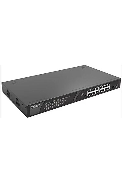 Universal رايجي-ريي RG-ES118GS-P-L محول شبكة جيجابت بـ 18 منفذ، 16 منفذ POE+،...
