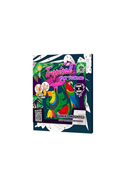 Panta Plast Set de modelare cu plastilină tropicală Splat Planet