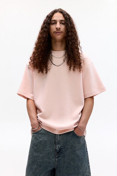 Pull & Bear Basic short sleeve sweatshirt