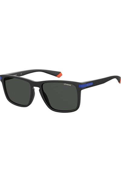 Polaroid Ochelari de soare polarizați pentru bărbați Polaroid PLD 2088/S 0VK/M9, Plastic, Negru, 55 mm