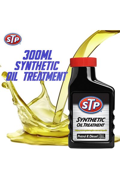 STP Synthetic Oil Treatment, STP, Car Accessories, 300 ml