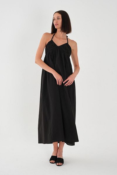 ALEXANDERGARDI Rochie maxi cu decolteu Halter Brode