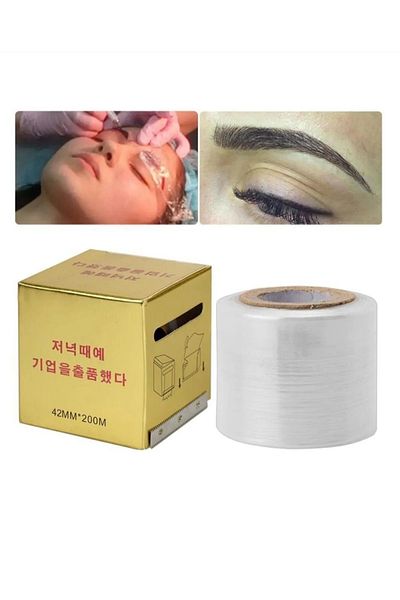 Nano Absolute Eyebrow Eyelash Lip Nail Stretch Film |   Permanent Makeup Lamination Protection Transparent Film Tape