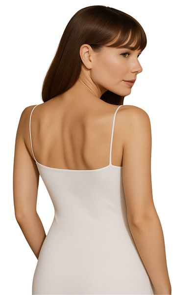 Fanilam Berrak Women's Thin Strap Modal Cotton Singlet 3-Piece - Soft and Stretchy Fabric