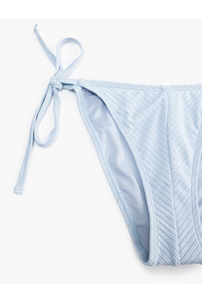 Koton Parıltılı Dokulu Yanları İpli Bikini Altı