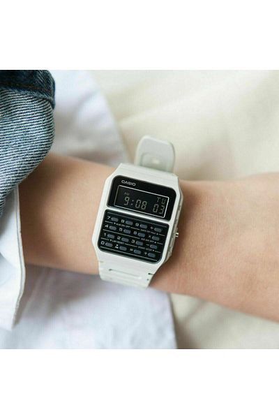 Casio Ceas Casio, Vintage Edgy Calculator CA-53WF-8B