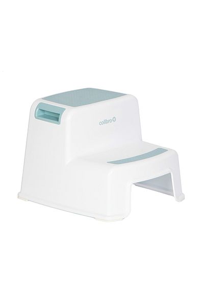 Colibro Colibro STEP TWO double children's step for the bathroom, with non-slip surface and base, Cool
