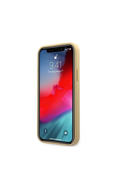 Guess Husa Guess Iridescent Love Collection, pentru iPhone 12 Mini 5.4", Piele PU, Auriu