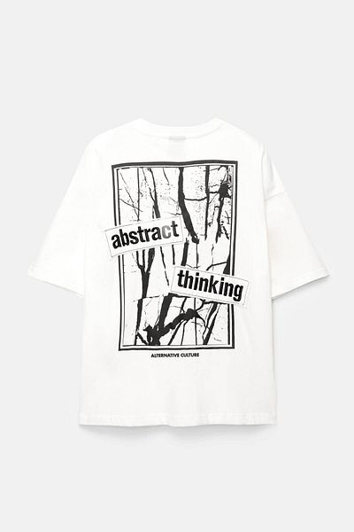 Pull & Bear Short sleeve T-shirt with patches