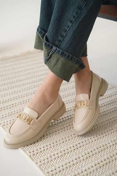 Zerenyus Дамски мокасини Vera Comfort в бежов цвят