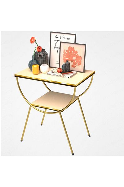 HOMS Gold Homs bedside table, 20466