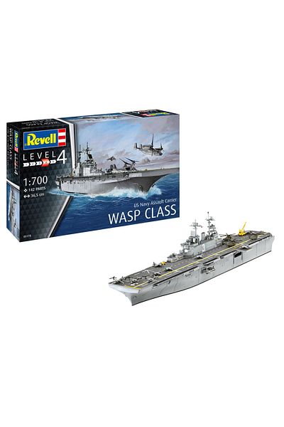 REVELL ماكيت يو إس نيفي أسوال كارير واسب كلاس 05178