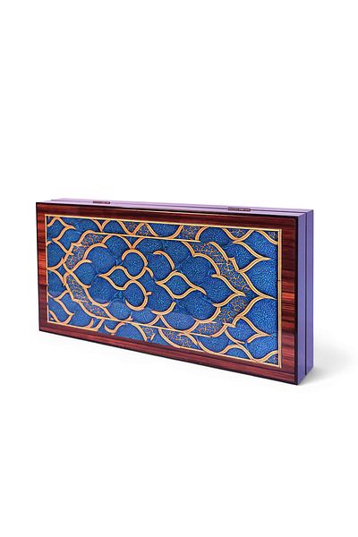 Biggdesign Oriental Backgammon |   Magnetic Mdf Case, Anti-Scratch Floor, Polyester Stamps