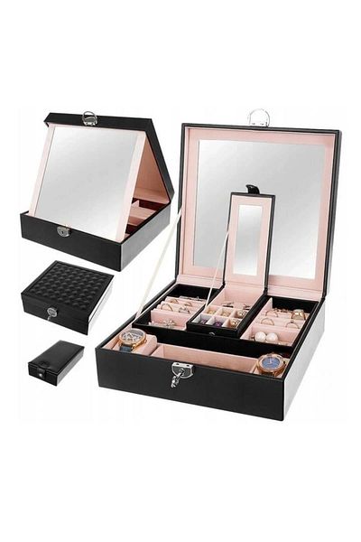 varioshop VarioShop® jewelry box ideal for organizing earrings, watches and necklaces, equipped