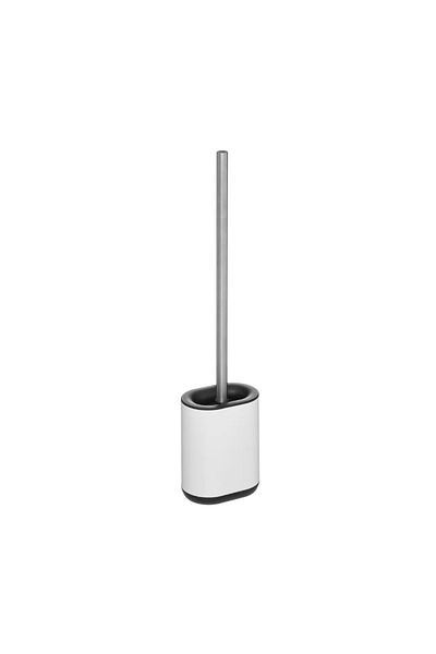 5 five simply smart Toilet brush Siliflex White, stainless steel, 11 x 53 cm