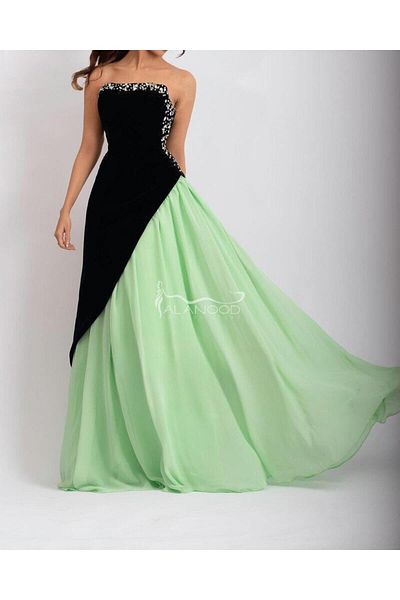 ALANOOD FASHION Rovana evening dress, two-tone soft
