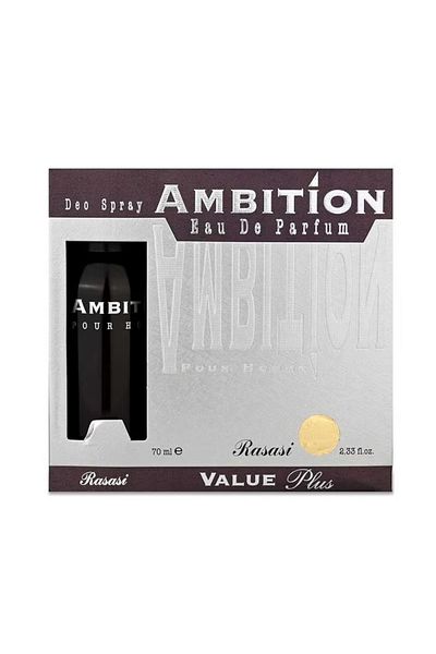 Rasasi Rasasi Ambition Men Spray Edp 70ml + Deo 150ml