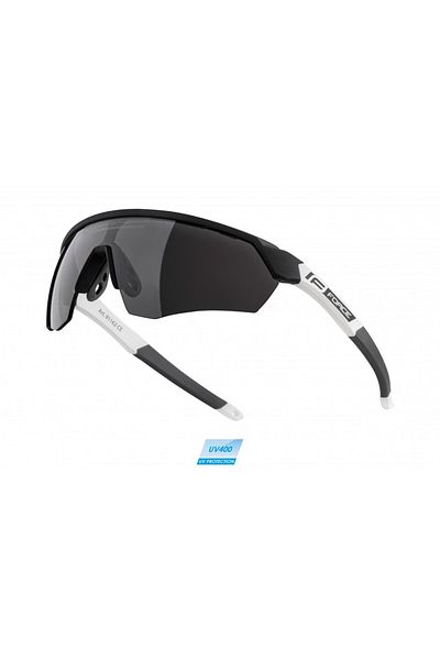 Force Enigma Glasses, Black/White Matte, Black Lens