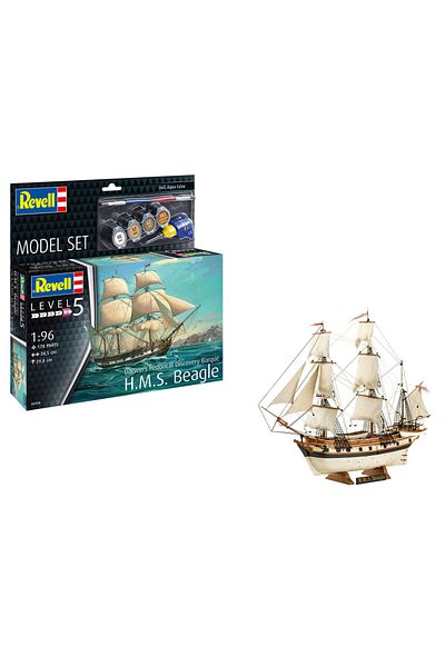 REVELL Model Set Ship Model Set Hms Beagle 65458
