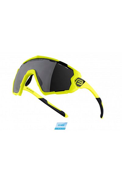Force Force Ombro glasses, laser black lens, matte fluo
