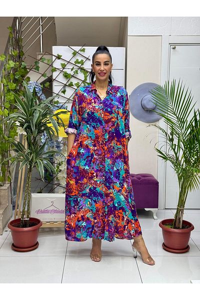 Punta Otantik Ece616104 Cotton Viscose Ece Dress