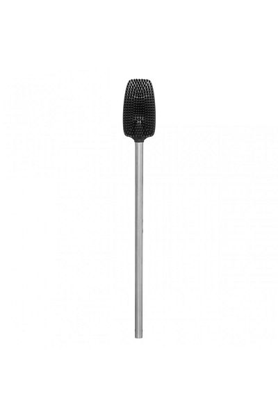 5 five simply smart Siliflex WC brush, grey, stainless steel, 11 x 53 cm