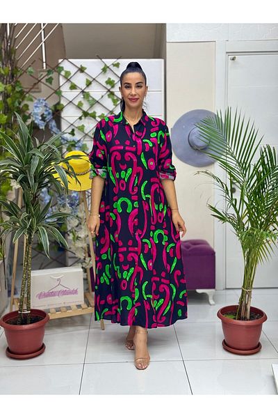 Punta Otantik Ece616120 Cotton Viscose Ece Dress