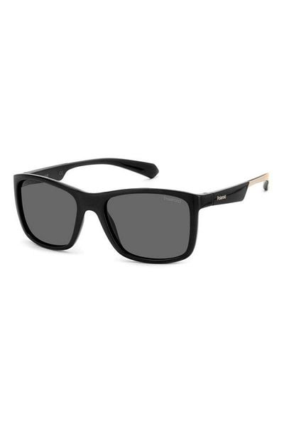 Polaroid Polarized Sunglasses Boys Polaroid PLD 8053/S 9HT/M9, Plastic, Black, 49 mm