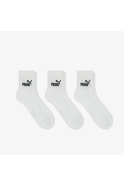 Puma Elements C Unisex White 3-Piece Socks