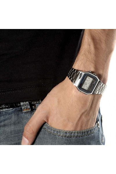 Casio Ceas Casio, Vintage Iconic A158WA-1DF