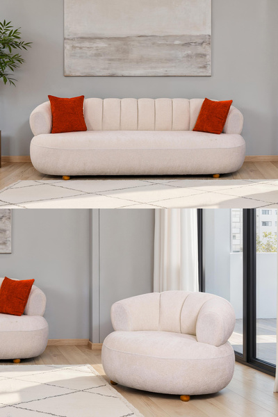 Eymense New Roma Koltuk Takımı 3+1