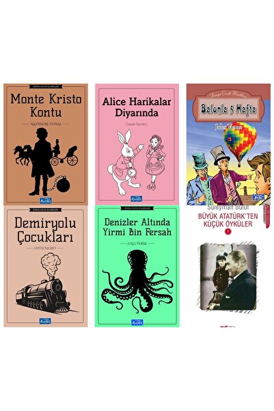 Parıltı Yayınları Büyük Atatürk'ten Küçük Öyküler 1 SET KİTABI