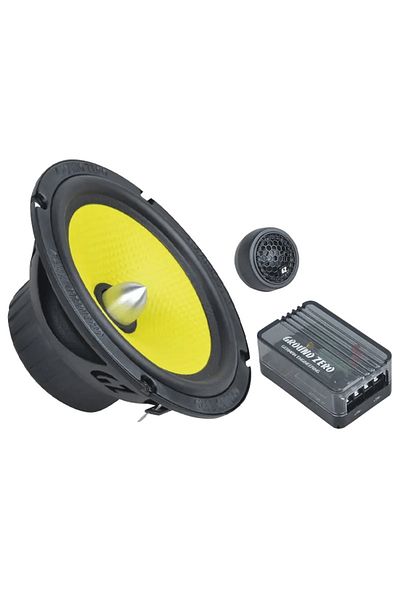 Ground Zero Ground Zero GZTC 165.2X 2-Way Car Speaker System – 165mm, 100W RMS