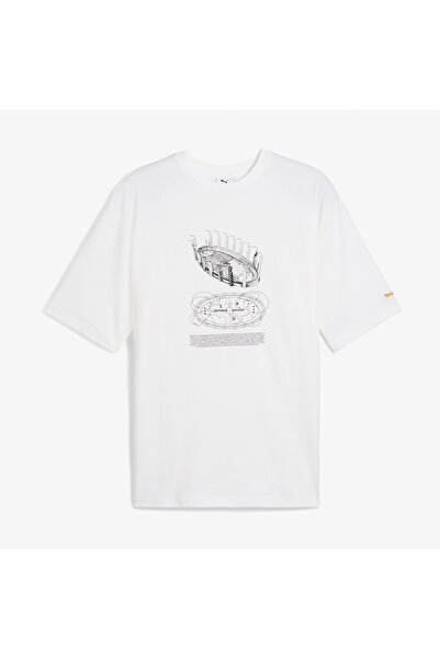 Puma X Χάρι Πότερ Unisex Λευκό T-shirt