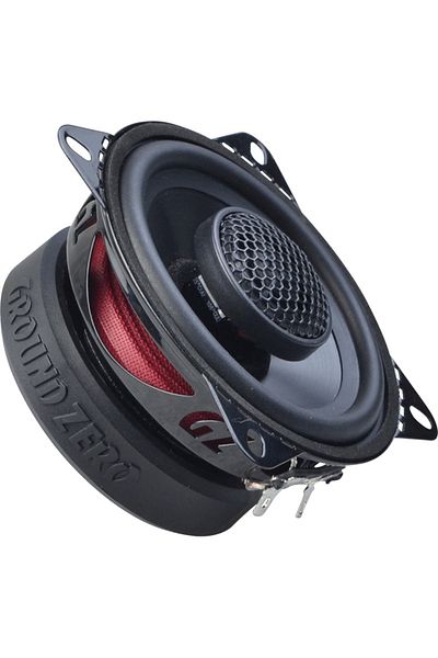 Ground Zero Ground Zero GZRF 4.0SQX 2-Way Coaxial Car Speakers – 100mm, 60W RMS