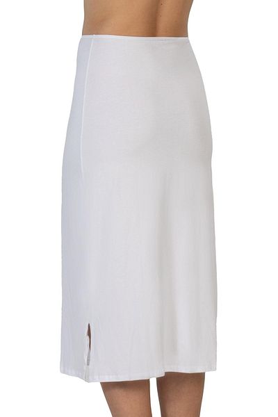 Marsilyan White Emay 1439 Modal Cotton Long Jupon