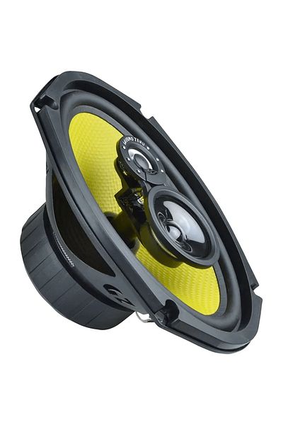 Ground Zero Ground Zero GZTF 69X 3-Way Coaxial Car Speakers – 6×9″, 130W RMS