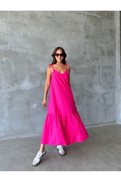 Melzgiyim Pink Poplin Dress