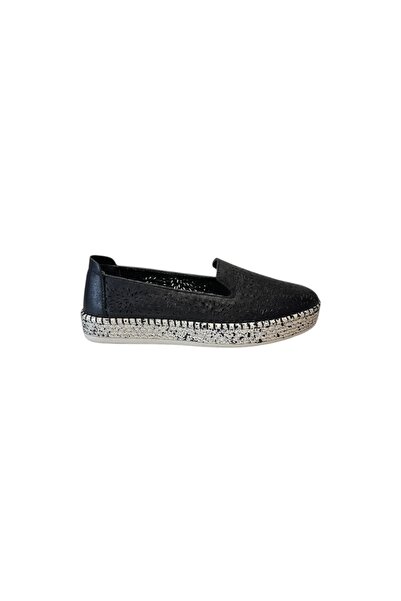 TORDO SHOES Deri Lazer Kesim Kadın Ayakkabı