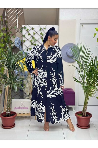 Punta Otantik Ece616124 Cotton Viscose Ece Dress