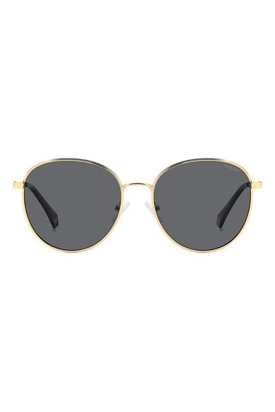 Polaroid Polaroid Men's Sunglasses PLD 6215/S/X 2F7/M9, Gold, Round, 56 mm