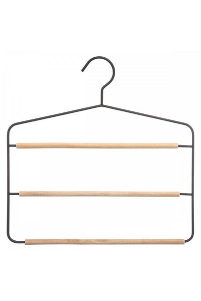 5 five simply smart Cuier Tooslide, metal, negru, 34,5 x 1,1 x Î 36 cm
