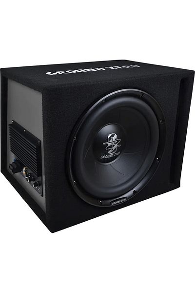 Ground Zero Active Ground Zero car subwoofer GZIB 30BR-ACT – 300mm, 500W max