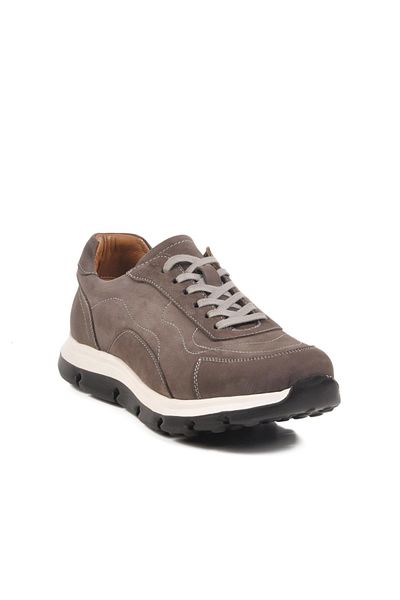 WALKWAY Mink Nubuck Genuine Leather Men's Casual Shoes